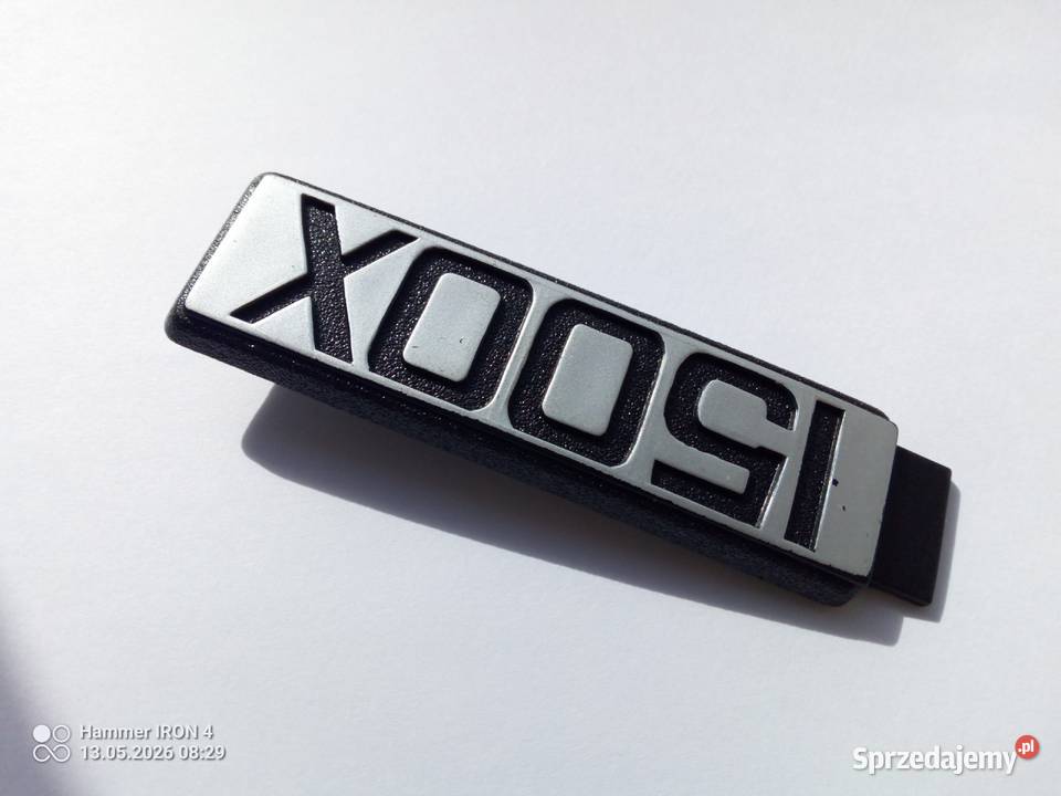 Polonez Borewicz Polski 1500X emblemat auto FSO Emblematy Motoryzacja Przemyśl