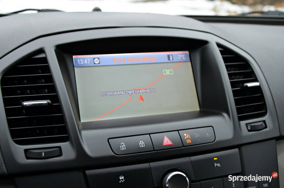 Opel Insignia 16 16V 115 Super Stan Opłacony A czujnik parkowania Ostrów Mazowiecka
