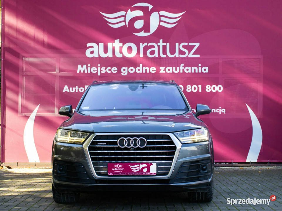 Audi Q7 Fv 23Salon Polska Full S Line Szklany klimatyzacja Warszawa sprzedam