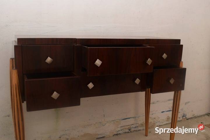 Pałacowa Szafa Biurko Styl Art Deco Komoda Salon Kraków
