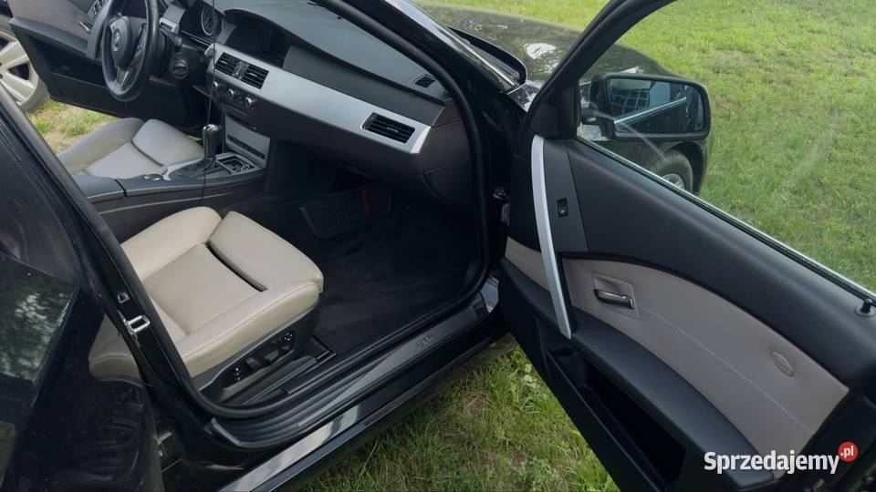 BMW 535d skórzana tapicerka Brok