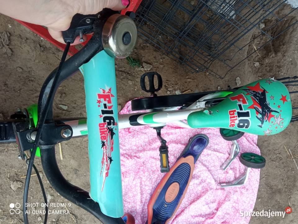 Rowerek dziecięcy bmx 16 plus hulajnoga Radomyśl Wielki