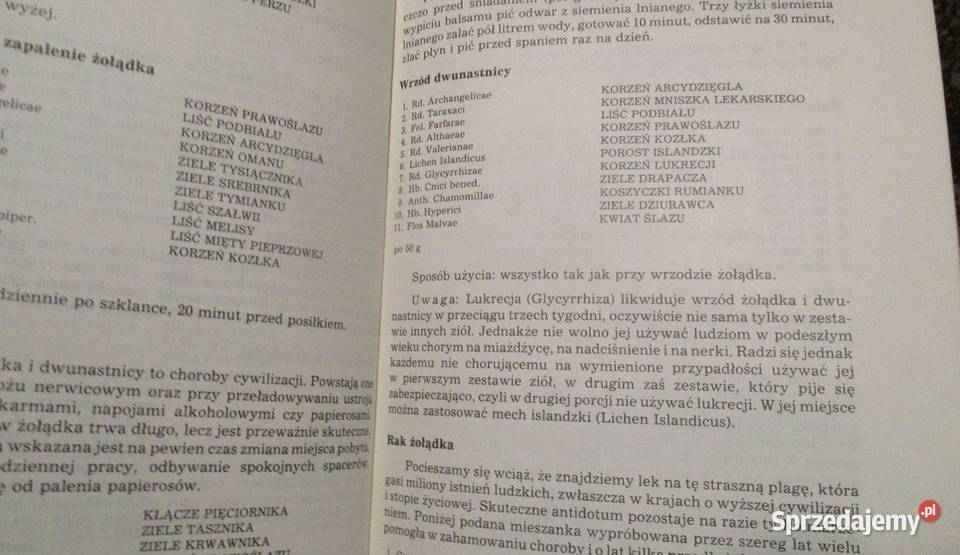 medycyna naturalna ziołolecznictwo receptury Łódź