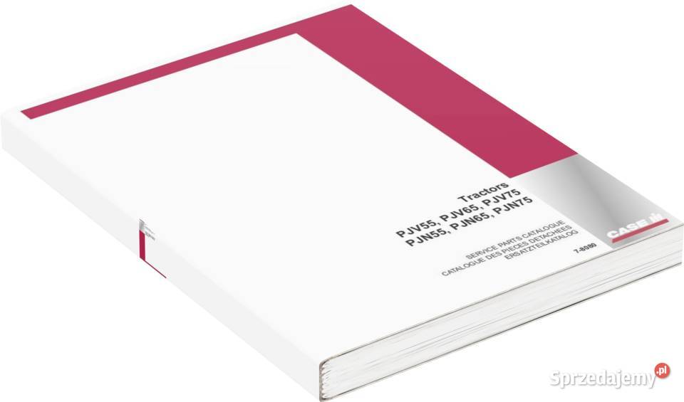 PJN CASE IH katalog części 75 65 55 85 Szamotuły sprzedam