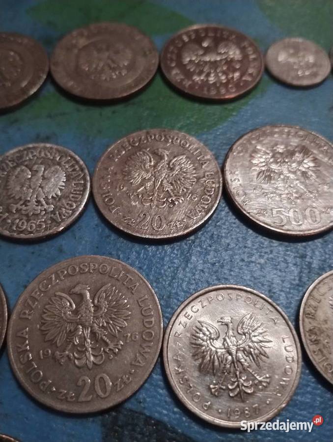 Monety z czasów PRL Busko-Zdrój