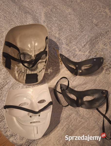 Zestaw masek karnawałowych i halloween Moda i Styl Warszawa