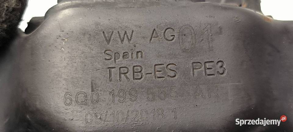 PODUSZKA SILNIKA SKODA FABIA III 6Q0199555AR osobowe Pozostałe Lipno