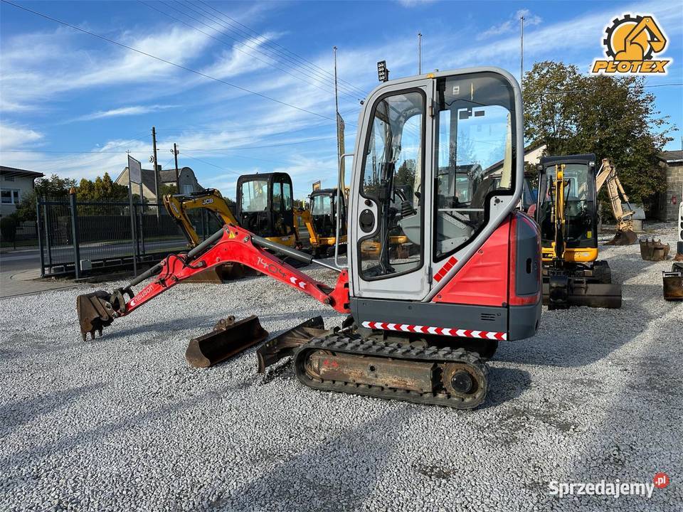 Mini koparka Neuson 1404 z 2008r 3 łyżki ŁADNA nie Złoczew