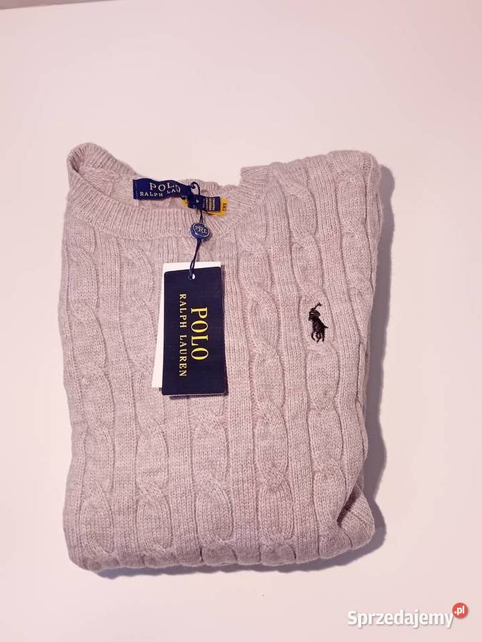 Szary sweter Ralph Lauren małopolskie Limanowa sprzedam