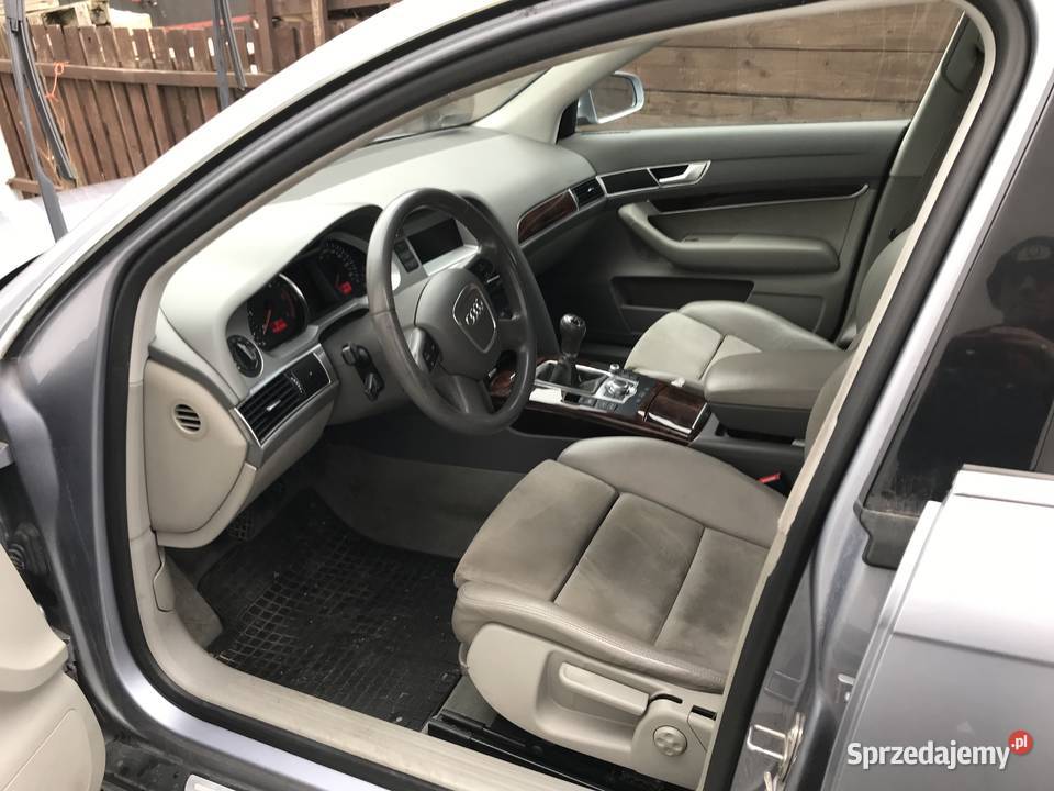 Audi A6 z 2008 27 TDI bezwypadkowy na sprzedaż 180KM Oleśnica