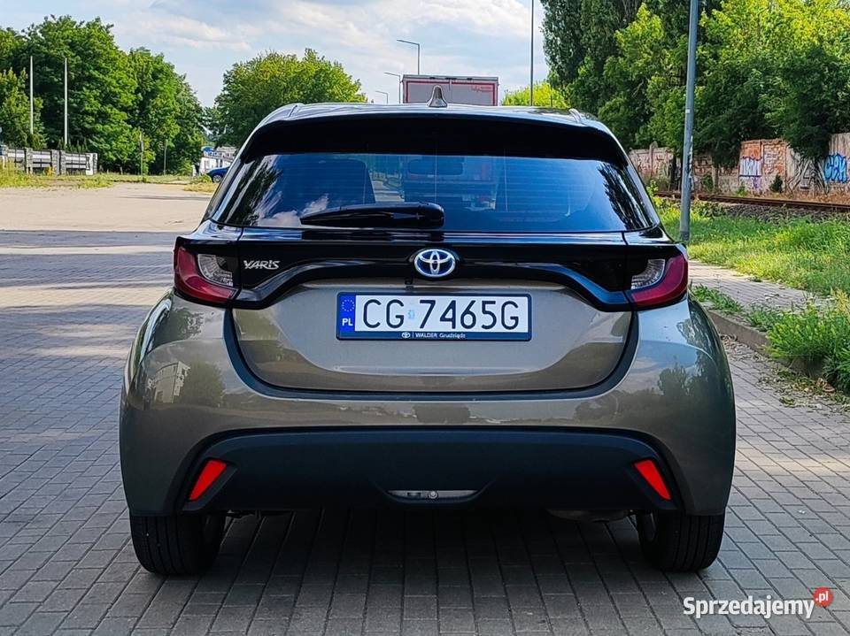 Toyota Yaris 15 125 benzynagaz krajowy salon ogranicznik prędkości Yaris kujawsko-pomorskie Grudziądz