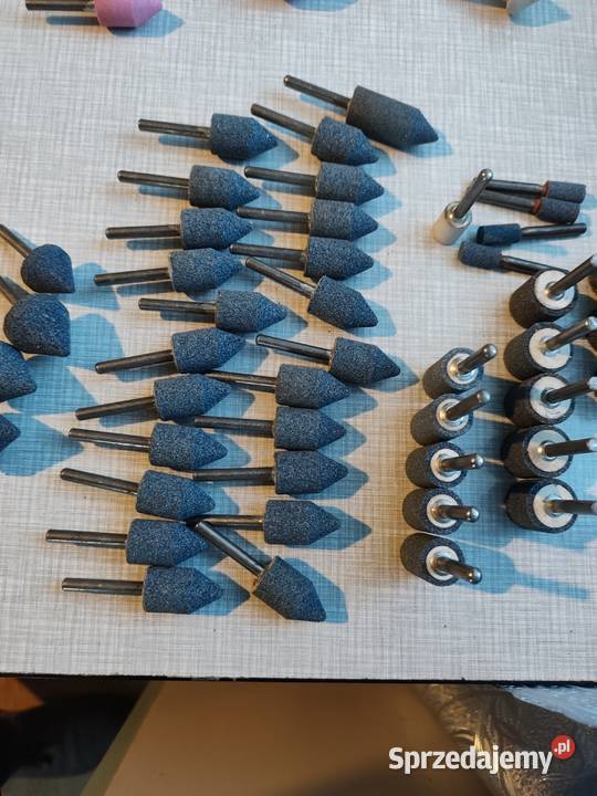 Kamienie ściernice trzpieniowe różnych średnic i Pruchnik