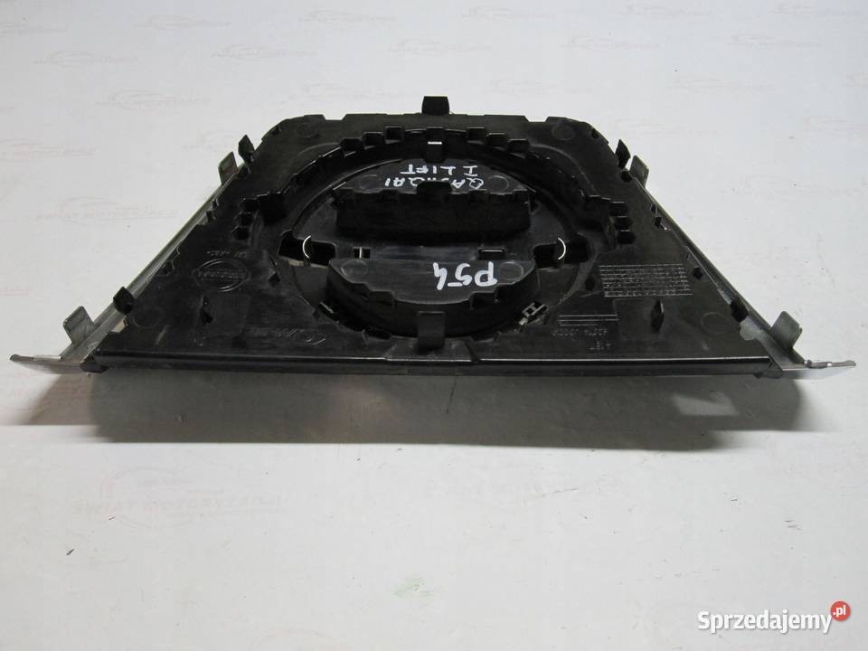 NISSAN QASHQAI I 09r grill atrapa zderzaka chrom