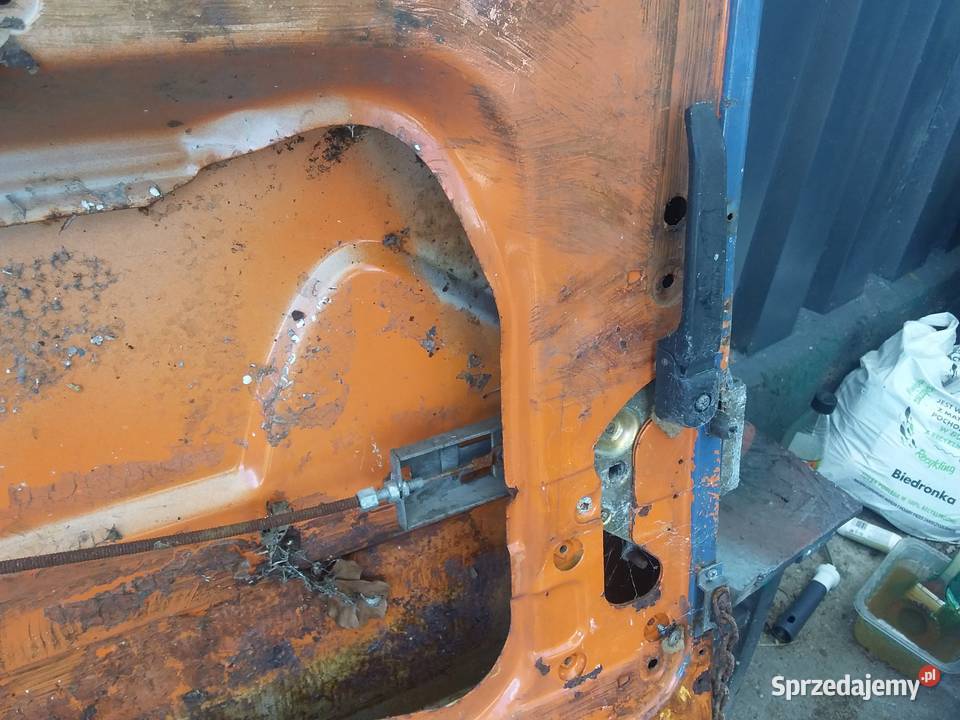 Drzwi boczne rozsuwane Vw T 3 części blacharskie Gdynia sprzedam