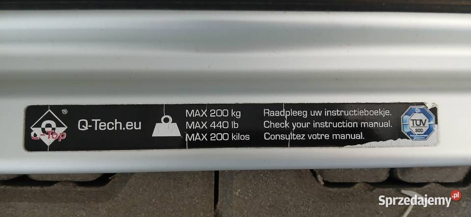 Renault Trafic Opel Vivaro Oryginalny bagażnik Kraków