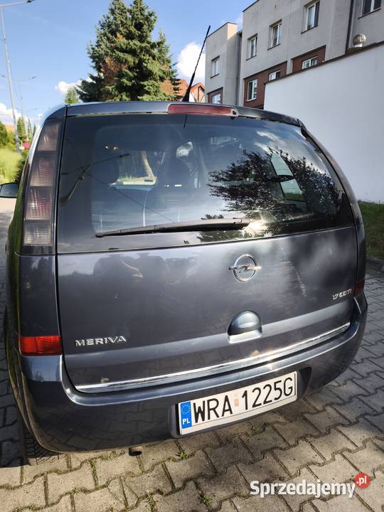 Opel Meriva A 17 CDTI Cosmo Ogłoszenie prywatne nieuszkodzony Rzeszów sprzedam