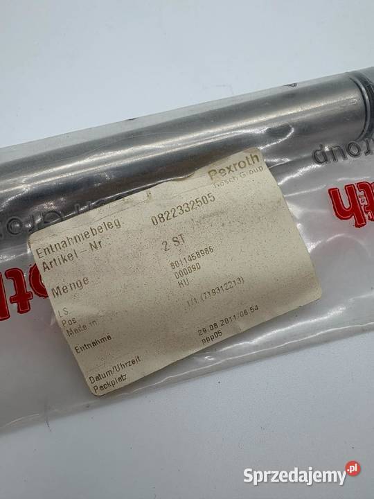 BOSCH REXROTH 0822332505 mazowieckie Warszawa