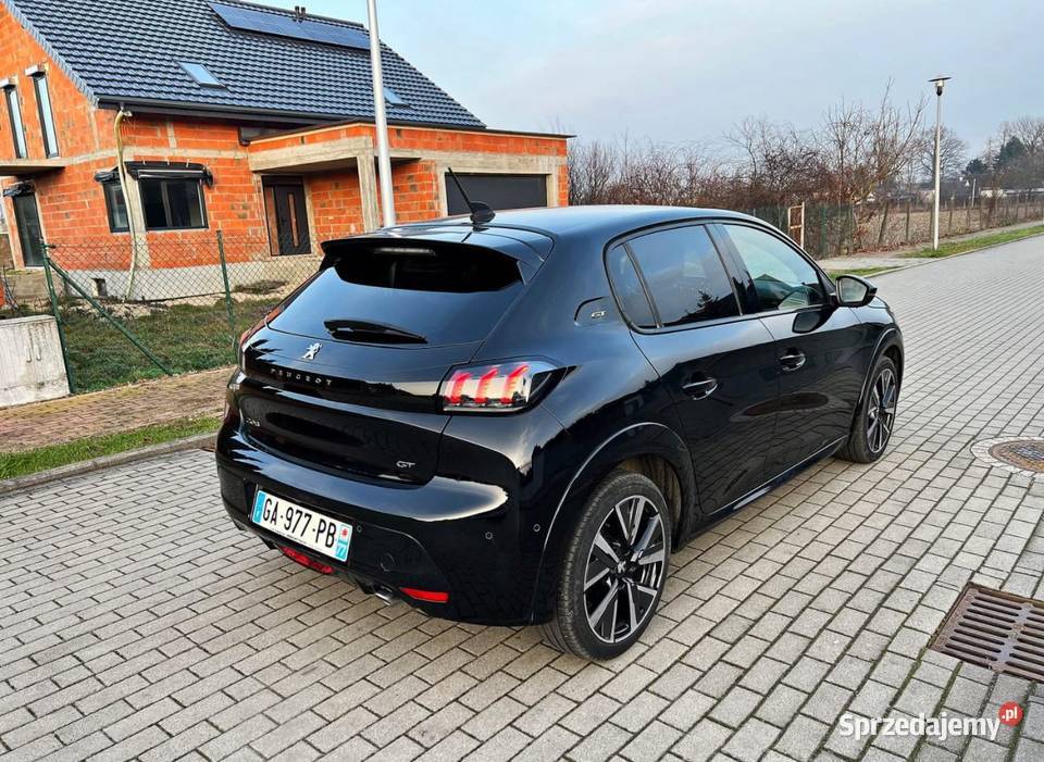 Peugeot 208 II GT Wirtualny kokpit Navi Kamera skórzana tapicerka łódzkie Uniejów