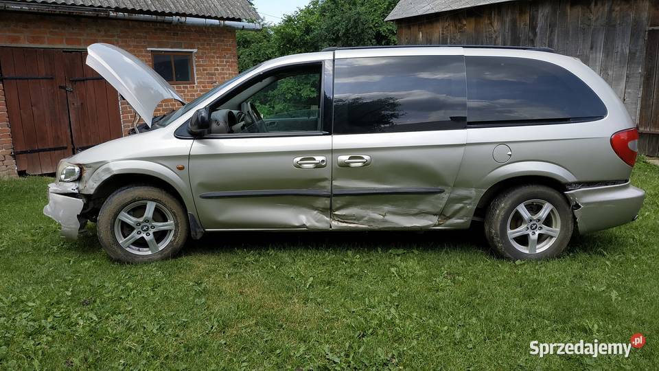 Chrysler Grand Voyager 2003 uszkodzony Grand Voyager lubelskie Kosarzew Dolny-Kolonia