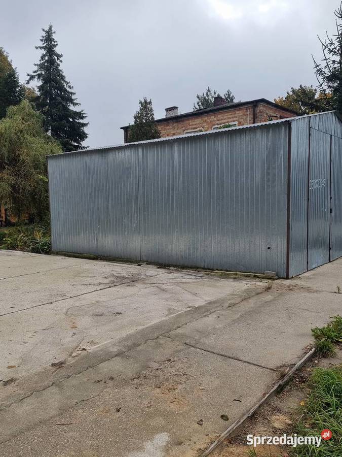 Garaż blaszany Kroczewo sprzedam
