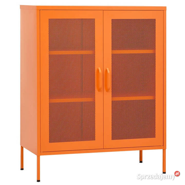 Szafka pomarańczowa 80x35x1015 stalowa WM336174 mazowieckie Warszawa