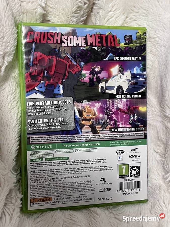 Transformers Devastation na Xbox 360 Gry na konsole Zabrze sprzedam