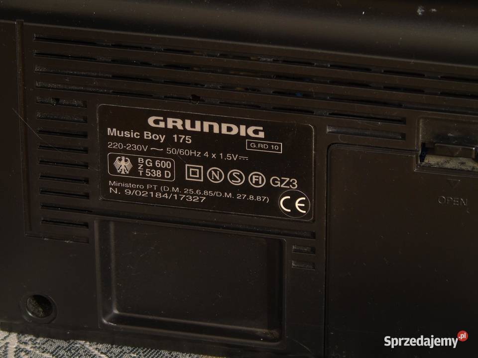 Radio Grundig Miusic Boy 175 sprawne DOSTAWA podkarpackie Jasło