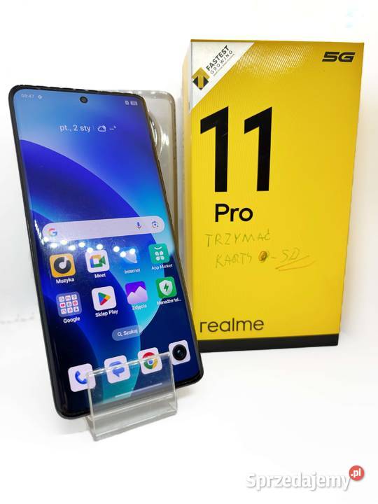 Smartfon realme 11 Pro 5G 8GB 128GB Astral Black Elbląg