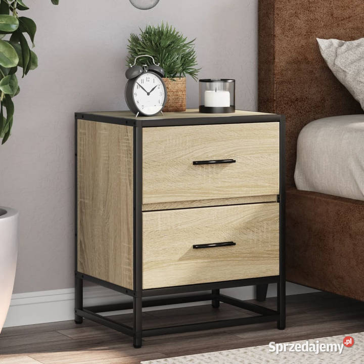 Szafki nocne 2 dąb sonoma 40x31x50 WM848677 sprzedam