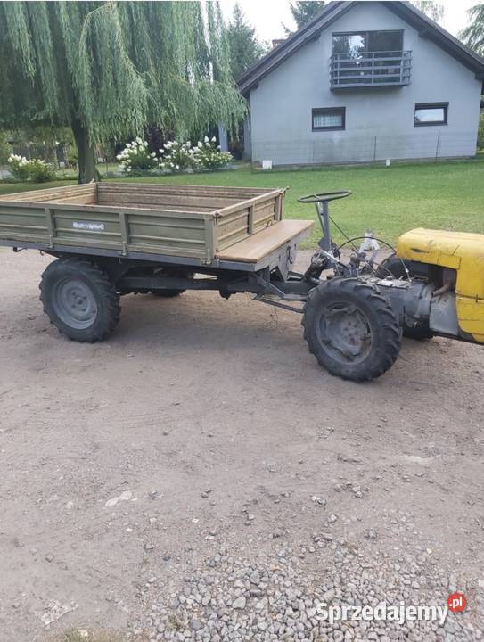 Traktorek 4x4 z paka