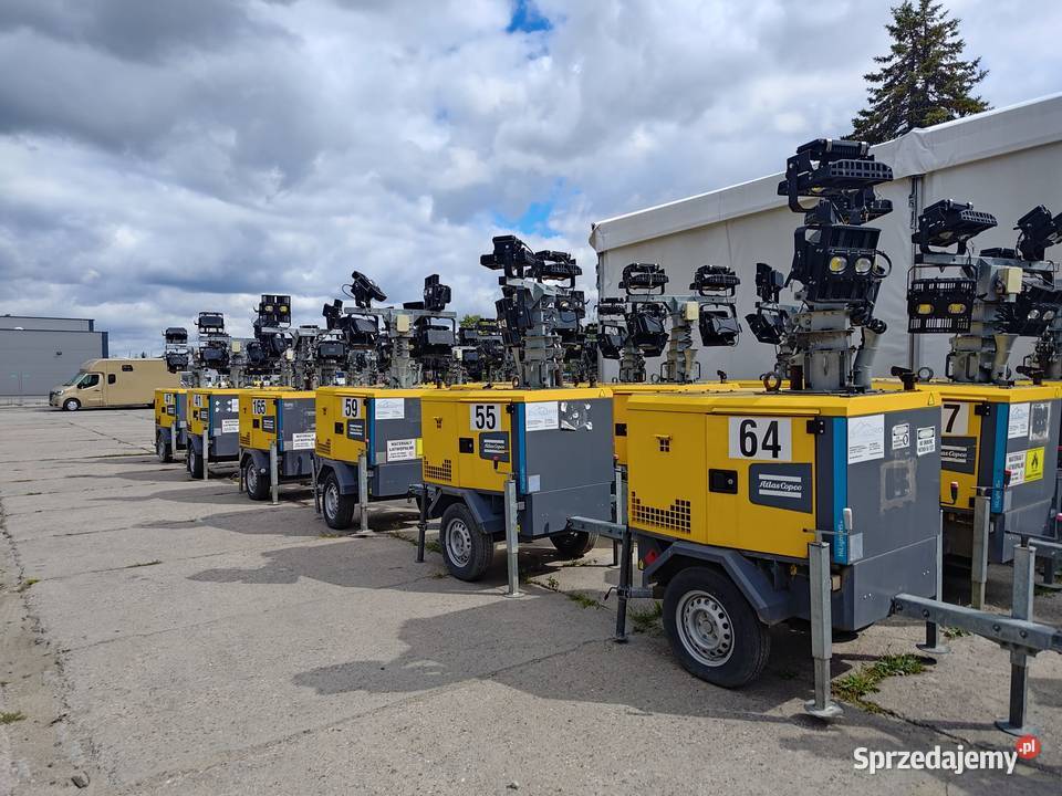 WYNAJEM MASZT OŚWIETLENIOWY ATLAS COPCO H5 NOWY usługi budowlane