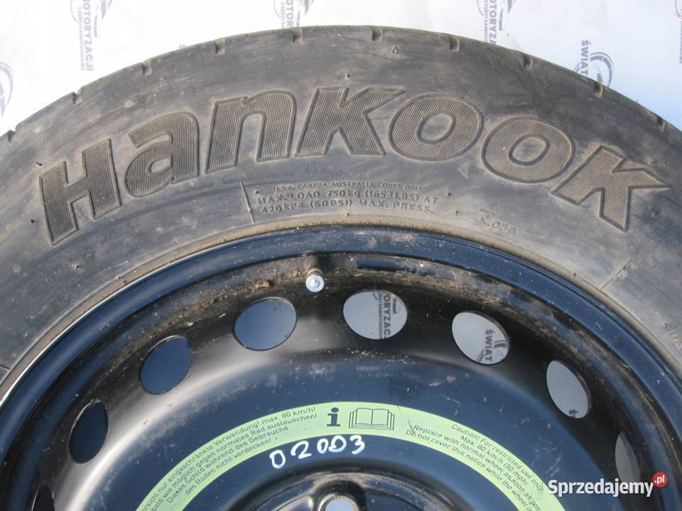 MERCEDES C W204 koło dojazdowe 1259016 98M 5x112 świętokrzyskie