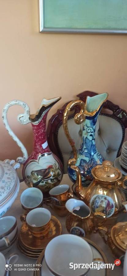 Amfora wazon Vintage Hubert Bequet Ceramique Gdańsk