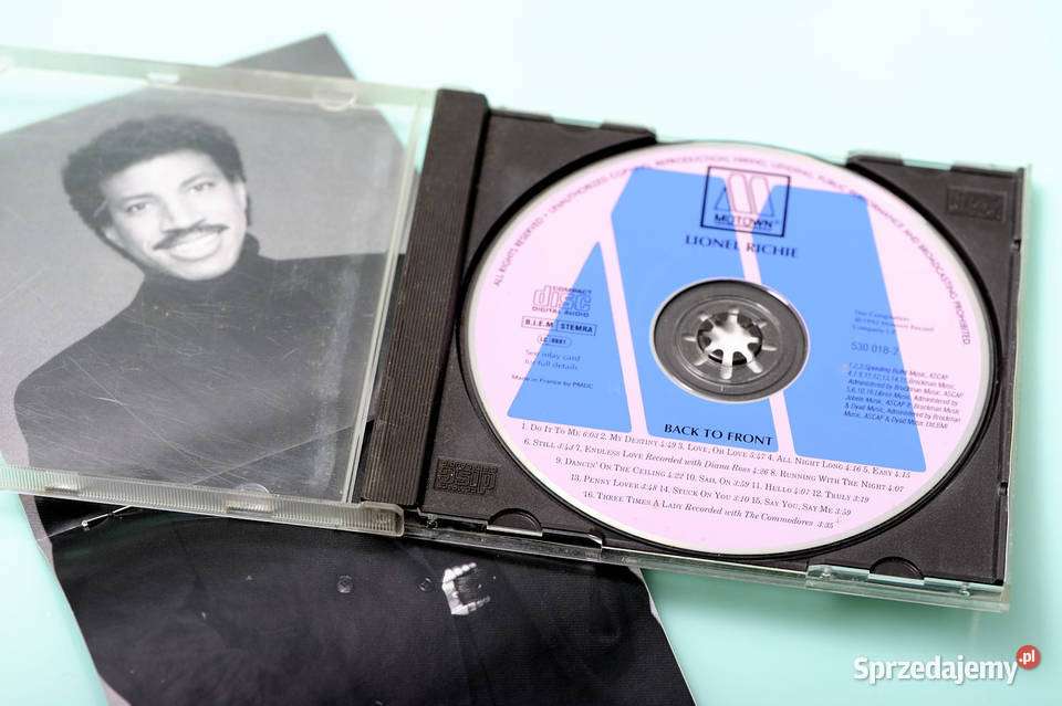 Lionel Richie Back to FrontCD Wrocław