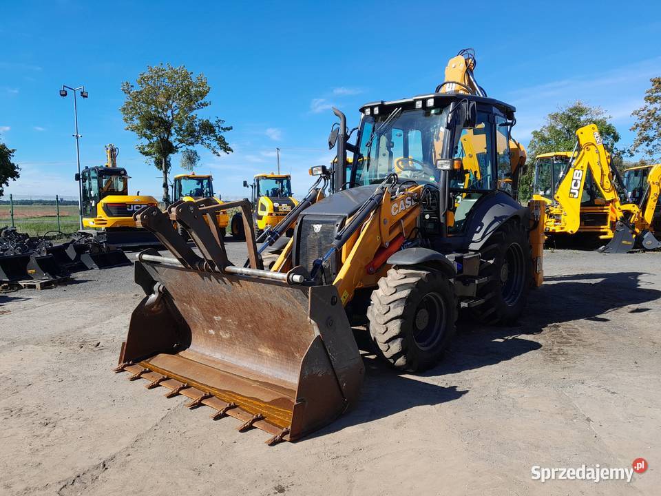 CASE 580 SV 2023R JOYSTICK KOPARKOŁADOWARKA JCB pełny VAT Krotoszyn
