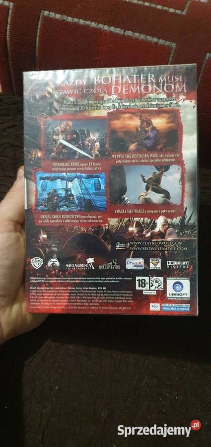 Nowa w folii gra komputerowa pc beowulf rpg świętokrzyskie Kielce