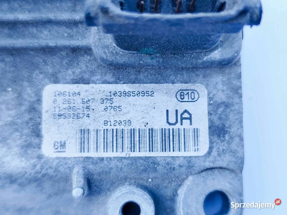 Opel Corsa D STEROWNIK KOMPUTER SILNIKA 16T Przemęt