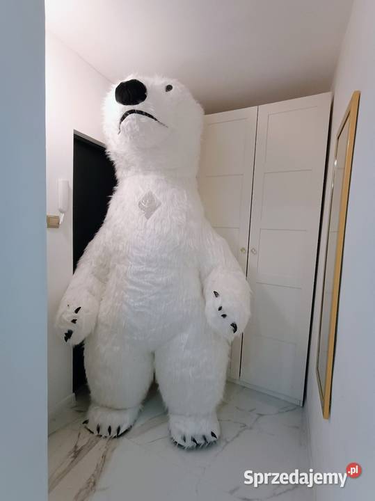 KOSTIUM XXL MISIA 26 METRA GIGANT DMUCHANY MIŚ Rozmiar uniwersalny Katowice