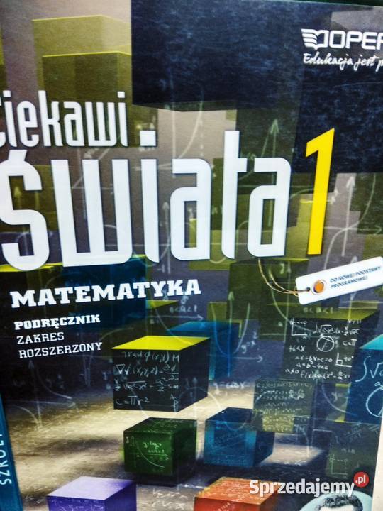 Matematyka ciekawi świata podręcznik operon Warszawa sprzedam