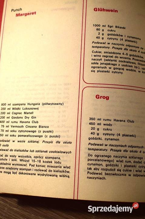 Cocktaile poncze likiery grogi nalewki piwo Chełmno