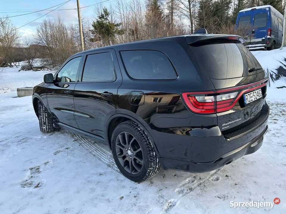 Dodge Durango RT bezwypadkowy niski przebieg Rok produkcji 2017 Tyczyn