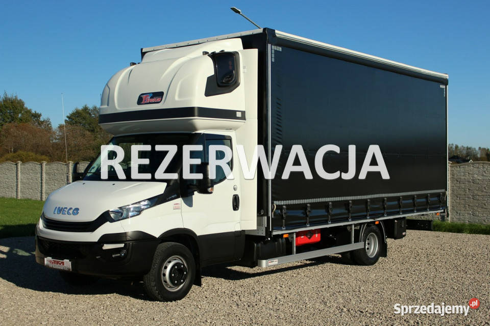 Iveco Daily 70C18 Firana_Dwustronna_15-Palet 3.0/180KM Zawieszenie_Pneumat…