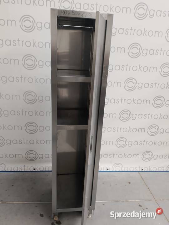 SZAFA ZE STALI NIERDZEWNEJ PRZELOTOWA 40x50x180 Wrocław sprzedam