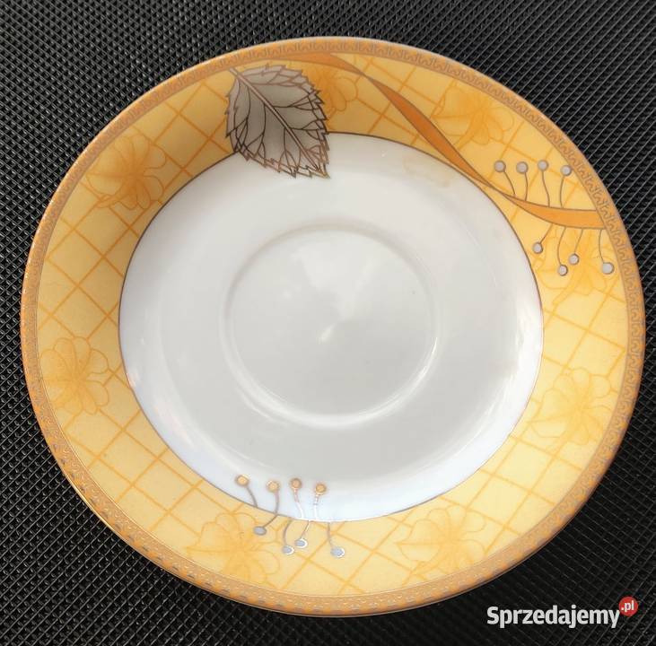 Kolekcjonerska porcelana filiżanka i spodek Pruszków