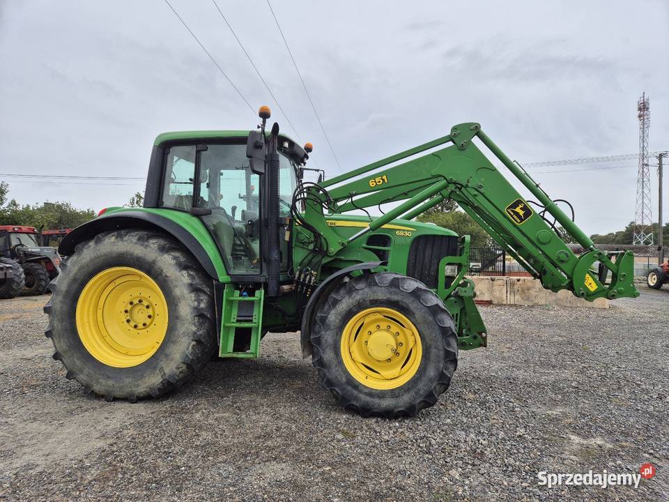 John DEERE 6830 Ładowacz TUZ WOM Turobin