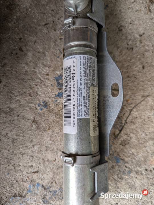 Kurtyna Airbag Citroen C2 16 16V VTS 9653214280 świętokrzyskie Kielce