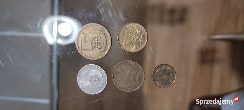 monety polskie angielskie itp unikaty Jędrzejów
