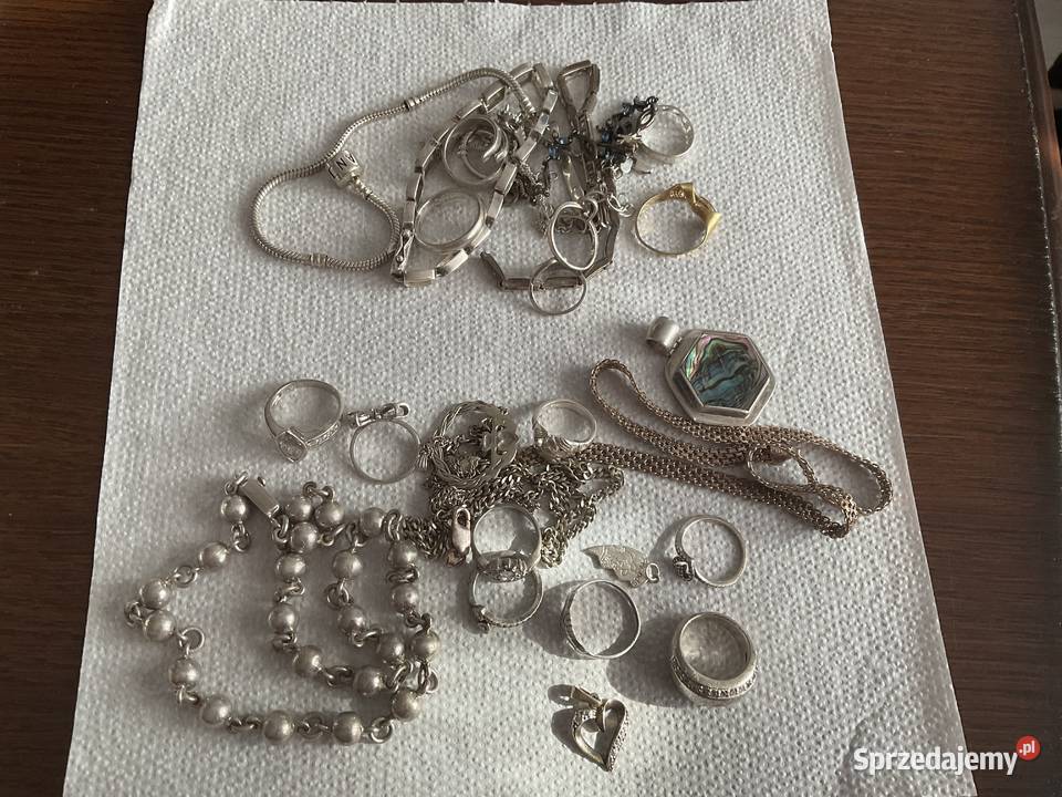 Sprzedam złom srebra prby 925 Sosnowiec