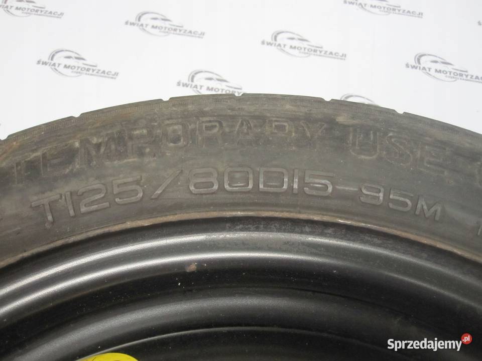 SOUL CEED I30 IX20 koło dojazdowe 1258015 95M świętokrzyskie Kielce