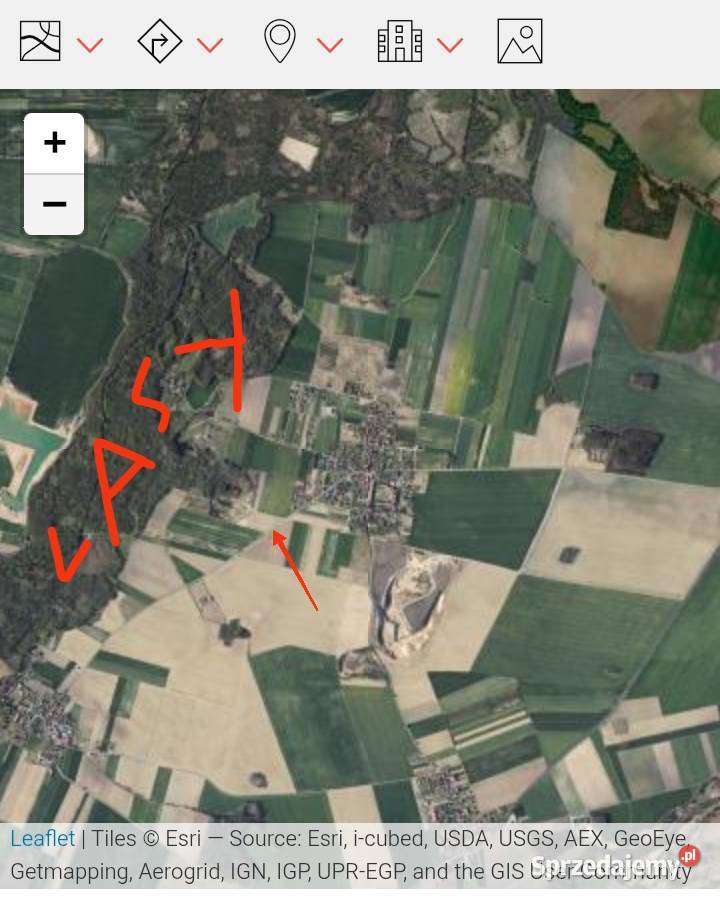 Zachowice Kąty Wrocławskie działki rolne dolnośląskie Siedlec